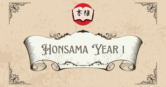 honsama year 1 anniversary celebrating 1 year of manga subscription boxes!