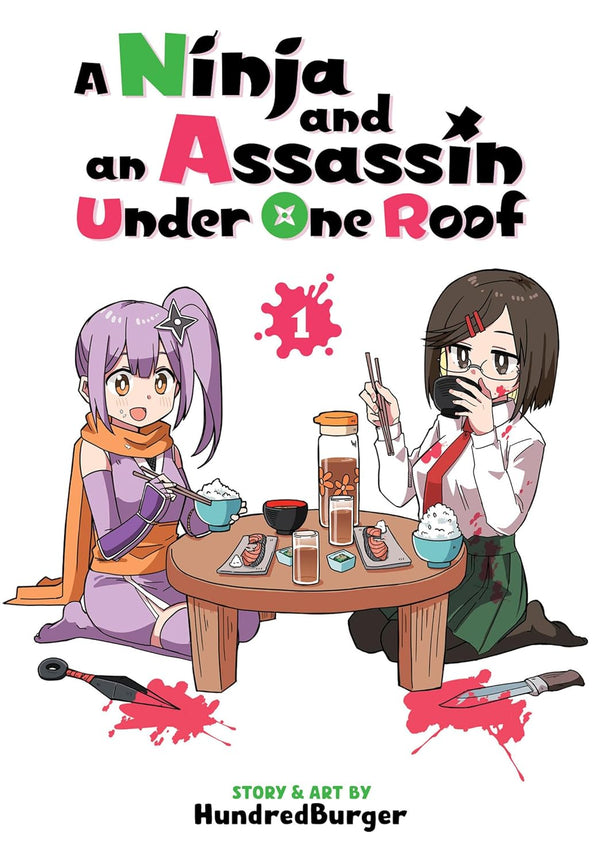 A Ninja and an Assassin Under One Roof Vol. 1, manga cover