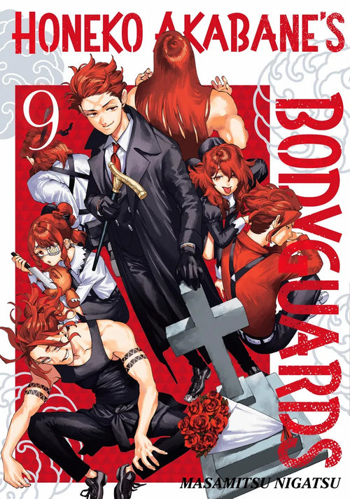 Honeko Akabane's Bodyguards Vol. 9 cover