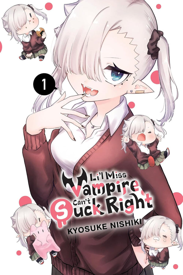 Li'l Miss Vampire Can't Suck Right Vol. 1, manga cover