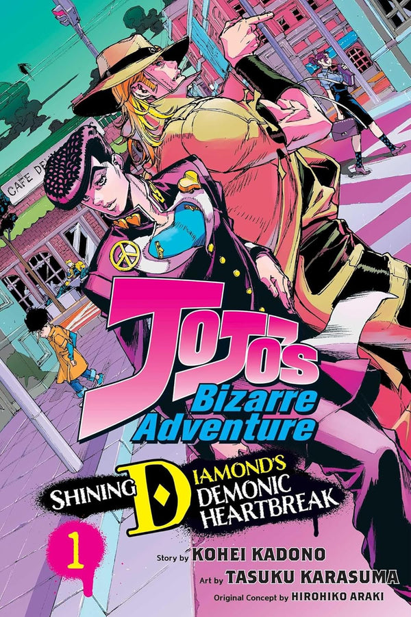 JoJo's Bizarre Adventure: Shining Diamond's Demonic Heartbreak Vol. 1, manga cover