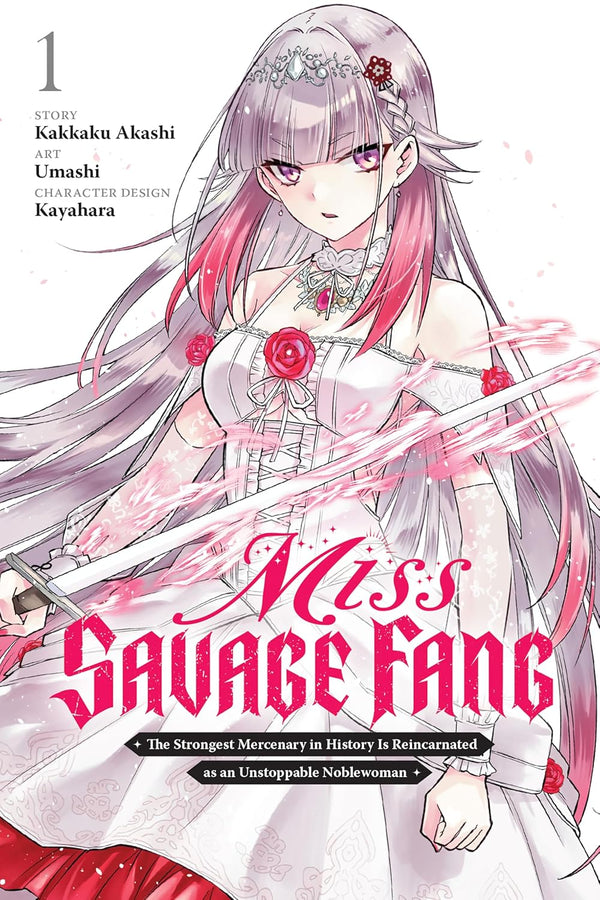 Miss Savage Fang Vol. 1, manga cover