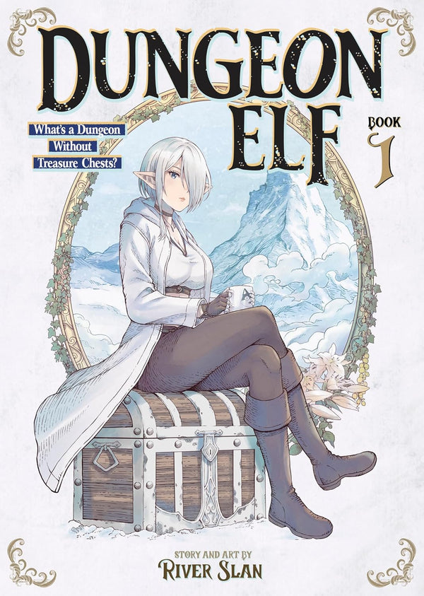 Dungeon Elf: What's a Dungeon without Treasure Chests? Vol. 1, manga cover