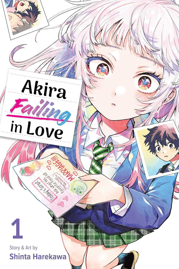 Akira Failing in Love Vol. 1, manga cover