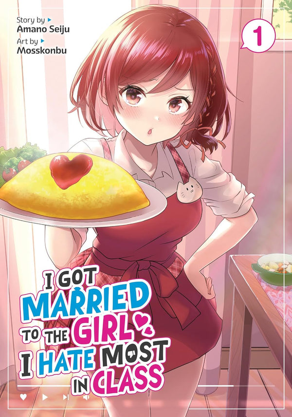 I Got Married to the Girl I Hate Most in Class Vol. 1, manga cover