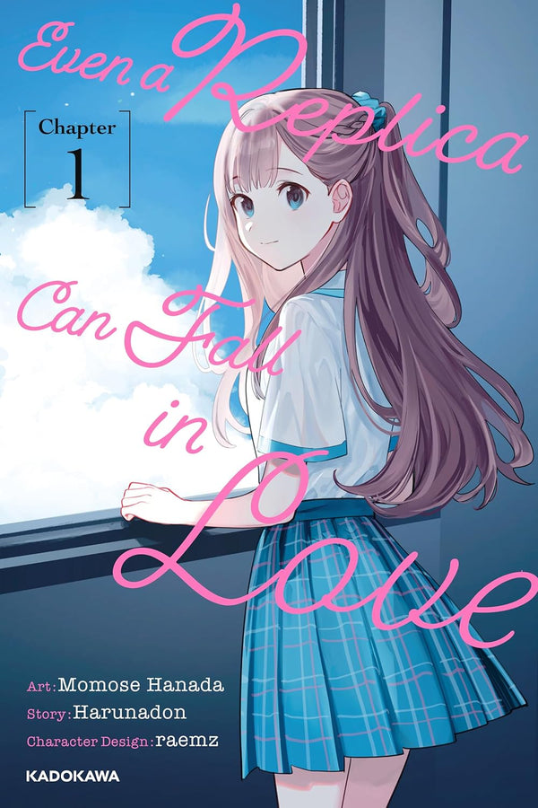 Even a Replica Can Fall in Love Vol. 1, manga cover