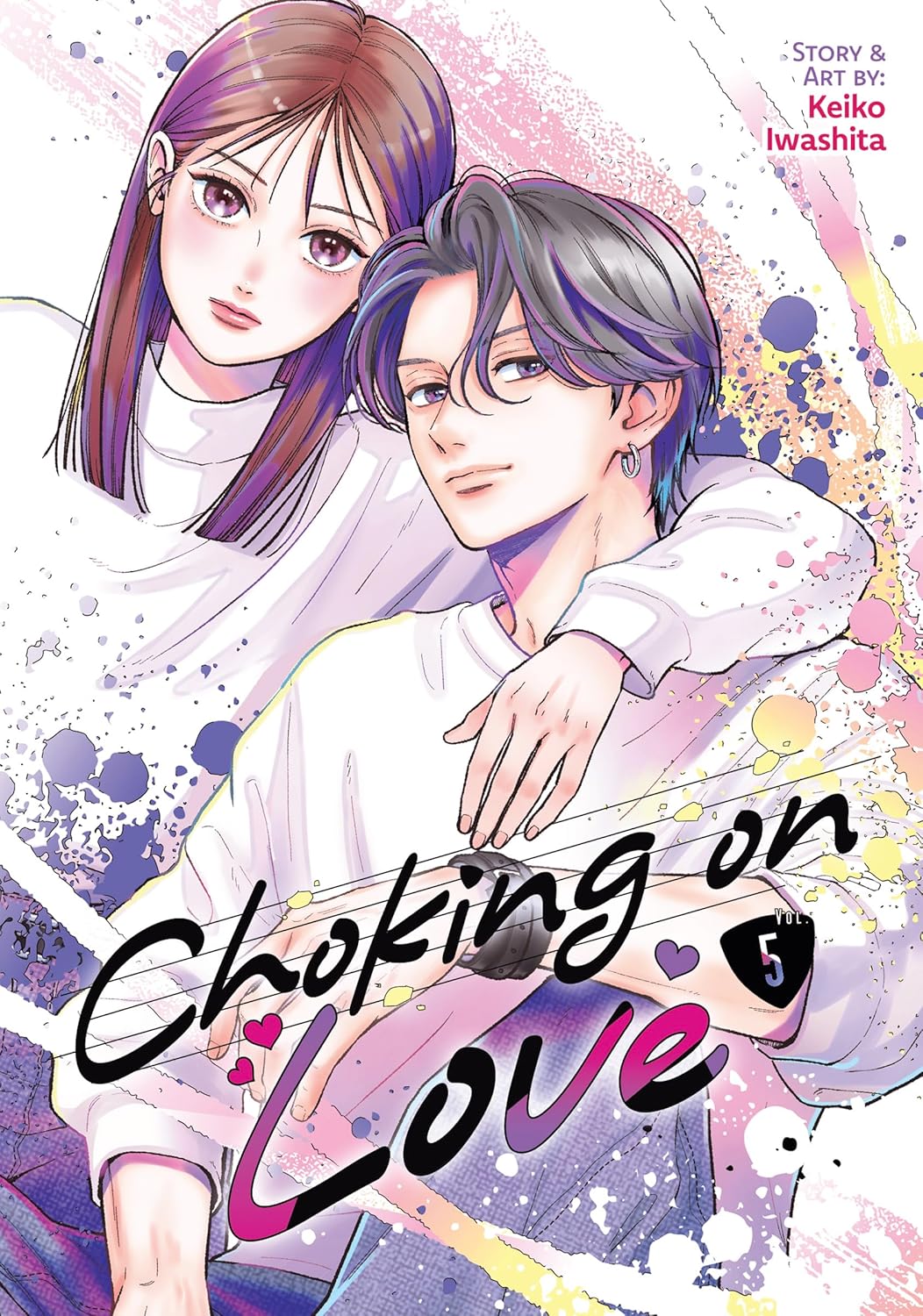 Choking on Love Vol. 5, manga cover