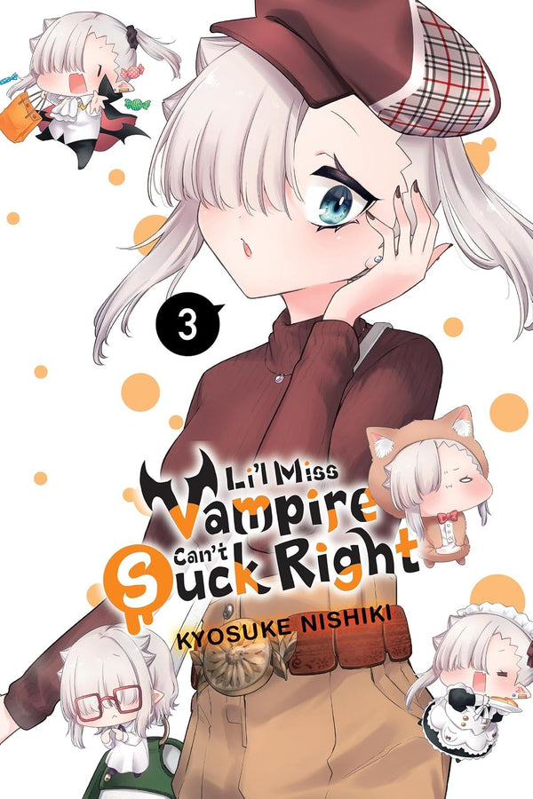 Li'l Miss Vampire Can't Suck Right Vol. 3, manga cover