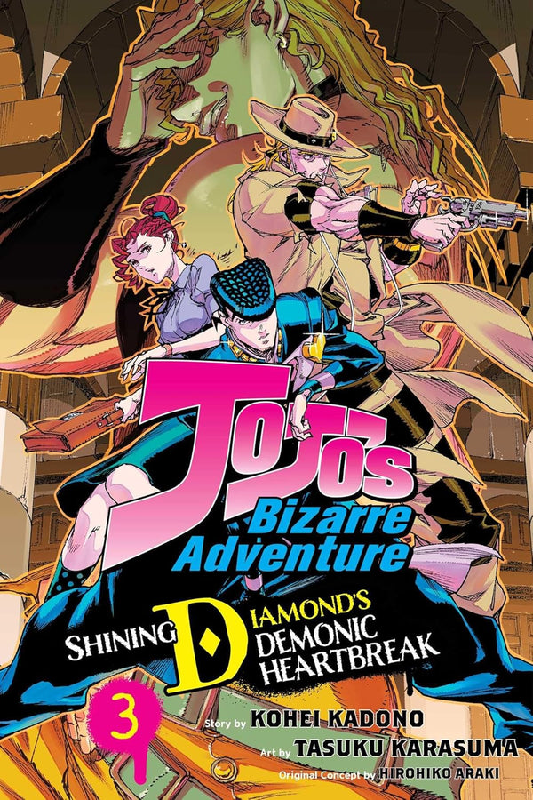 JoJo's Bizarre Adventure: Shining Diamond's Demonic Heartbreak Vol. 3, manga cover