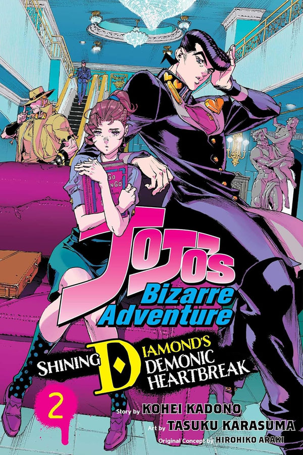 JoJo's Bizarre Adventure: Shining Diamond's Demonic Heartbreak Vol. 2, manga cover