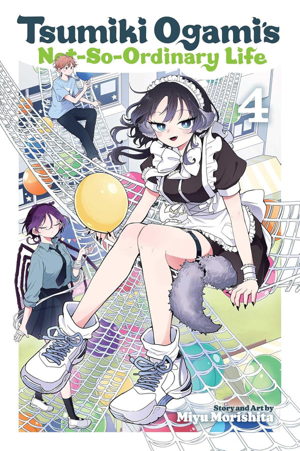 Tsumiki Ogami's Not-So-Ordinary Life Vol. 4, manga cover