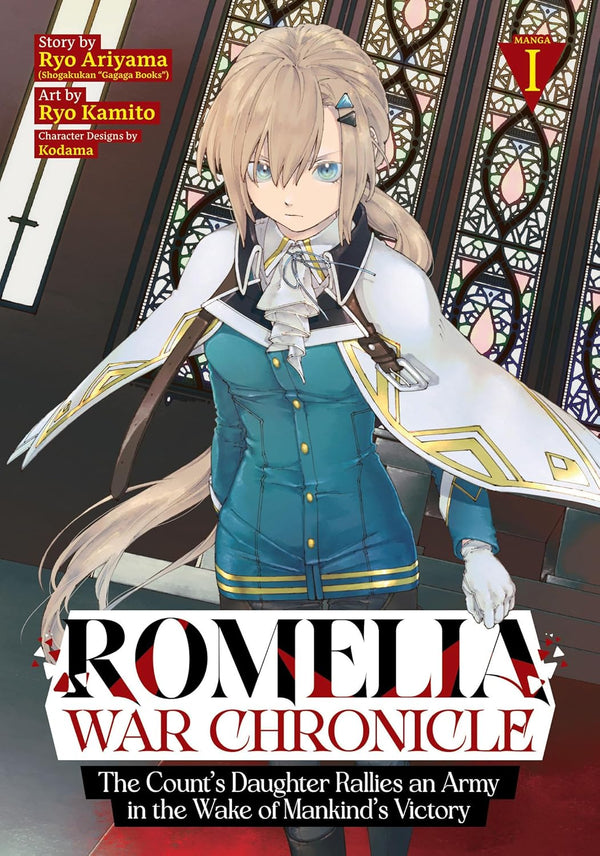 Romelia War Chronicle: The Count's Daughter Rallies an Army in the Wake of Mankind's Victory Vol. 1, manga cover