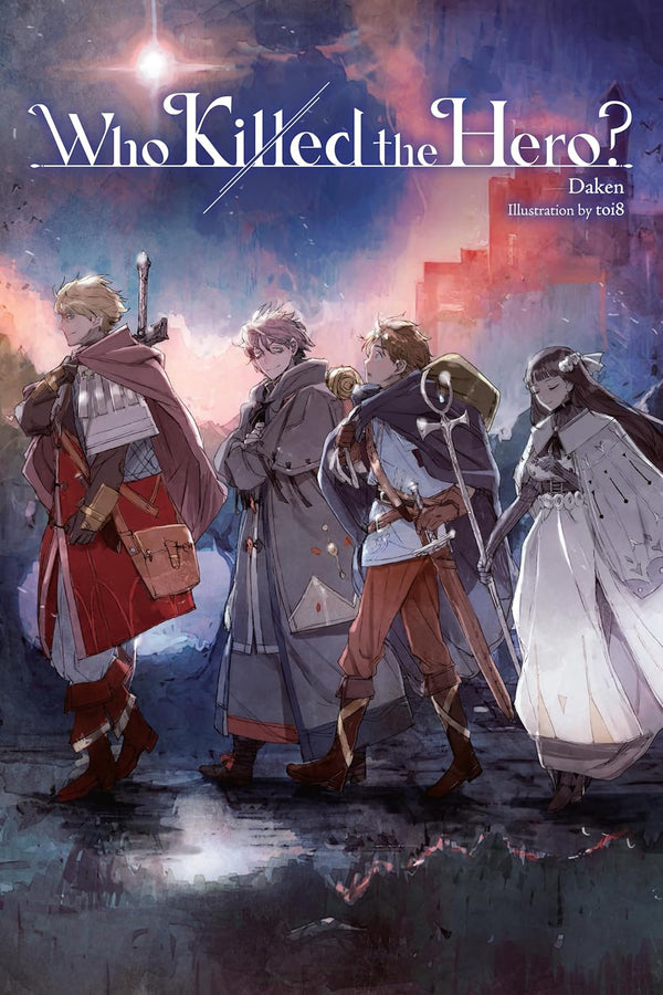Who Killed the Hero? Vol. 1, light novel cover