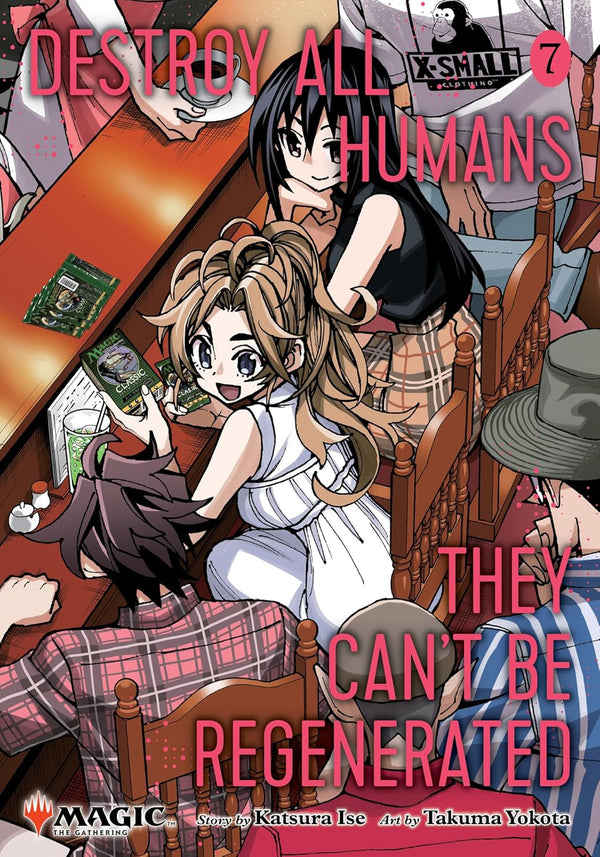 Destroy All Humans. They Can't Be Regenerated. A Magic: The Gathering Manga Vol. 7, manga cover