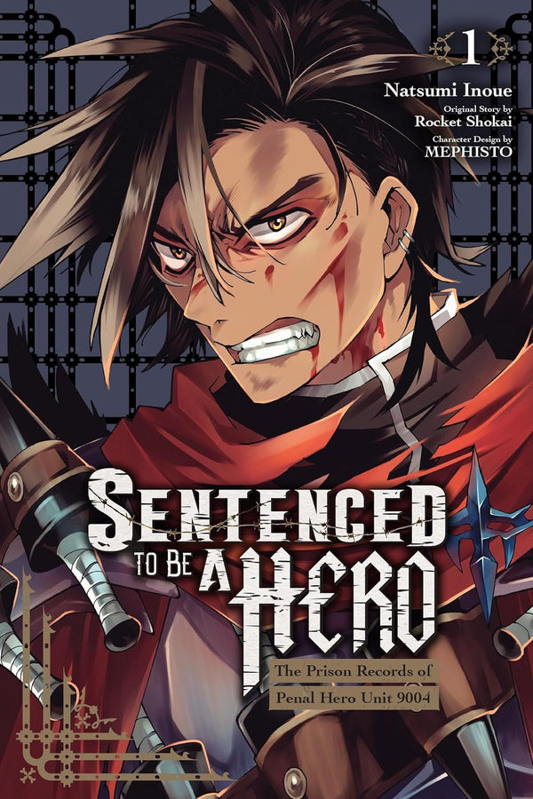 Sentenced to Be a Hero: The Prison Records of Penal Hero Unit 9004 Vol. 1, manga cover