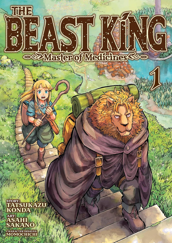 The Beast King: Master of Medicines Vol. 1, manga cover