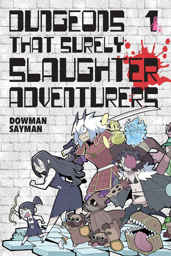Dungeons That Surely Slaughter Adventurers Vol. 1, manga cover