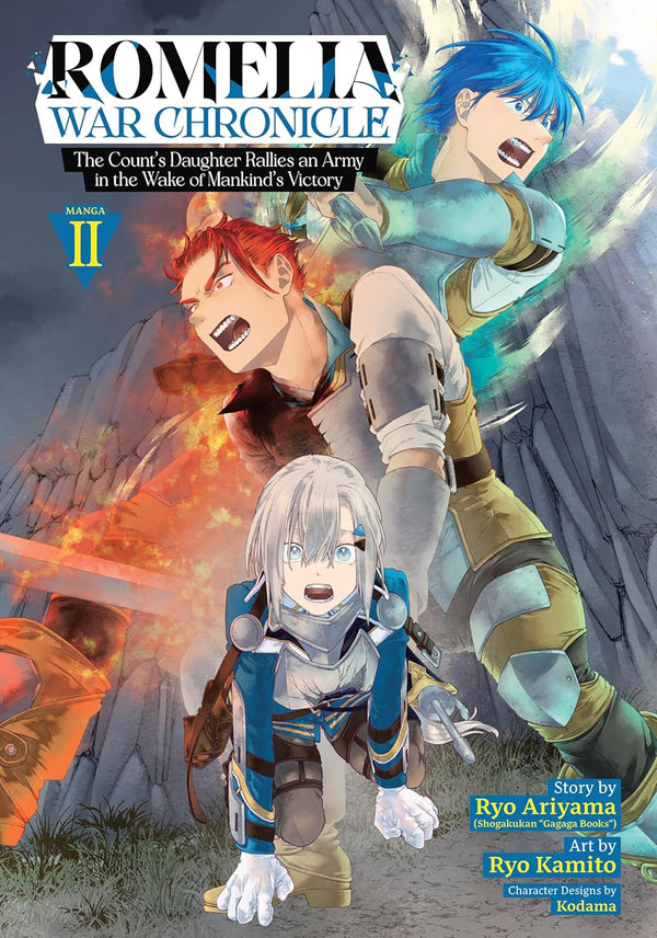 Romelia War Chronicle: The Count's Daughter Rallies an Army in the Wake of Mankind's Victory Vol. 2, manga cover