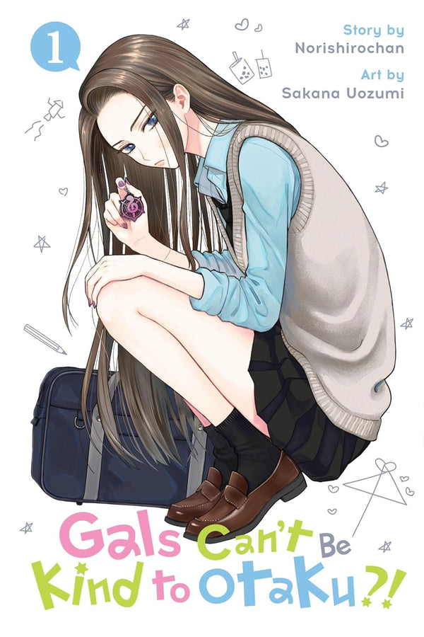 Gals Can't Be Kind to Otaku?! Vol. 1, manga cover