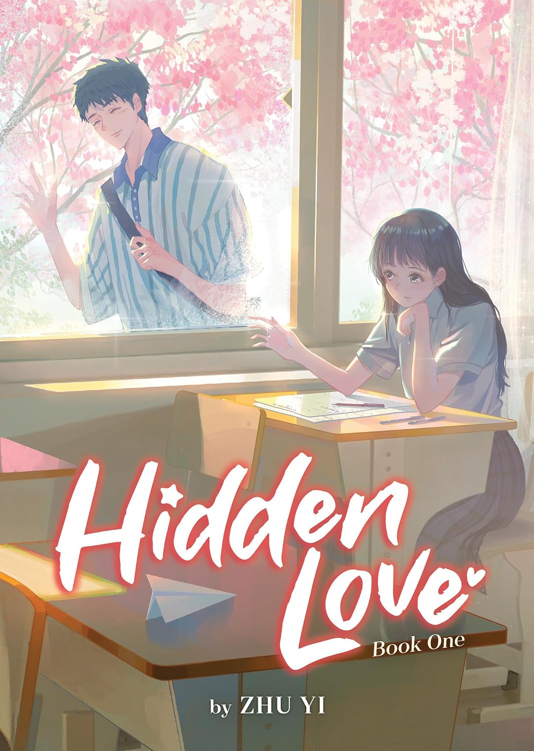 Hidden Love Vol. 1, light novel cover
