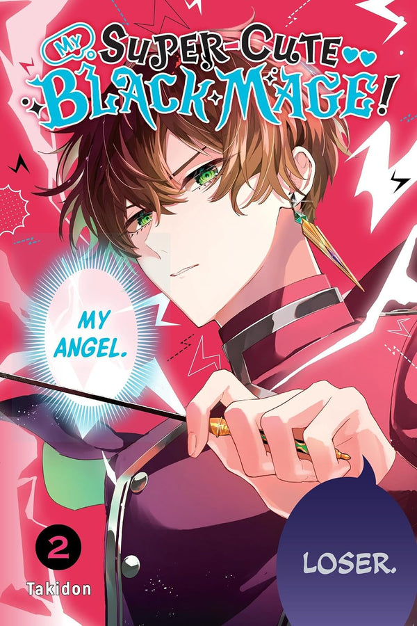 My Super-Cute Black Mage! Vol. 2, manga cover