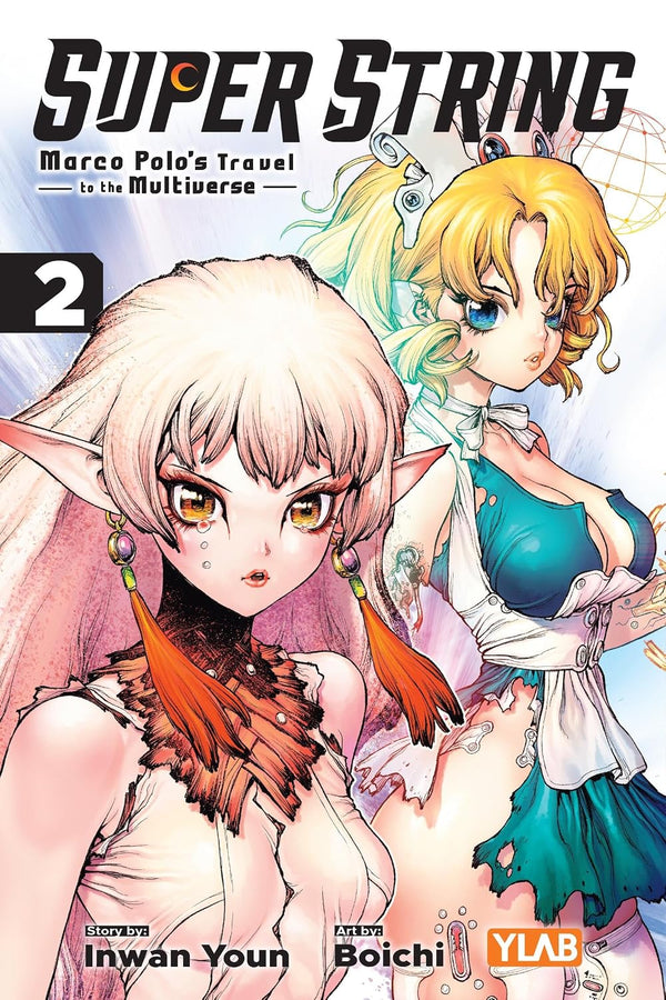 Super String: Marco Polo's Travel to the Multiverse Vol. 2, manga cover