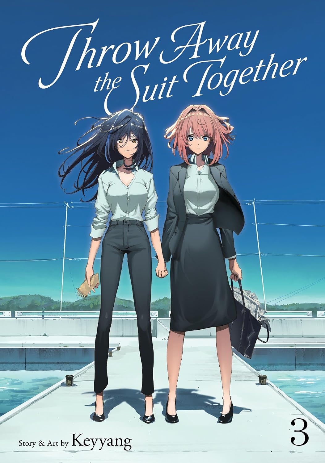 Throw Away the Suit Together Vol. 3, manga cover