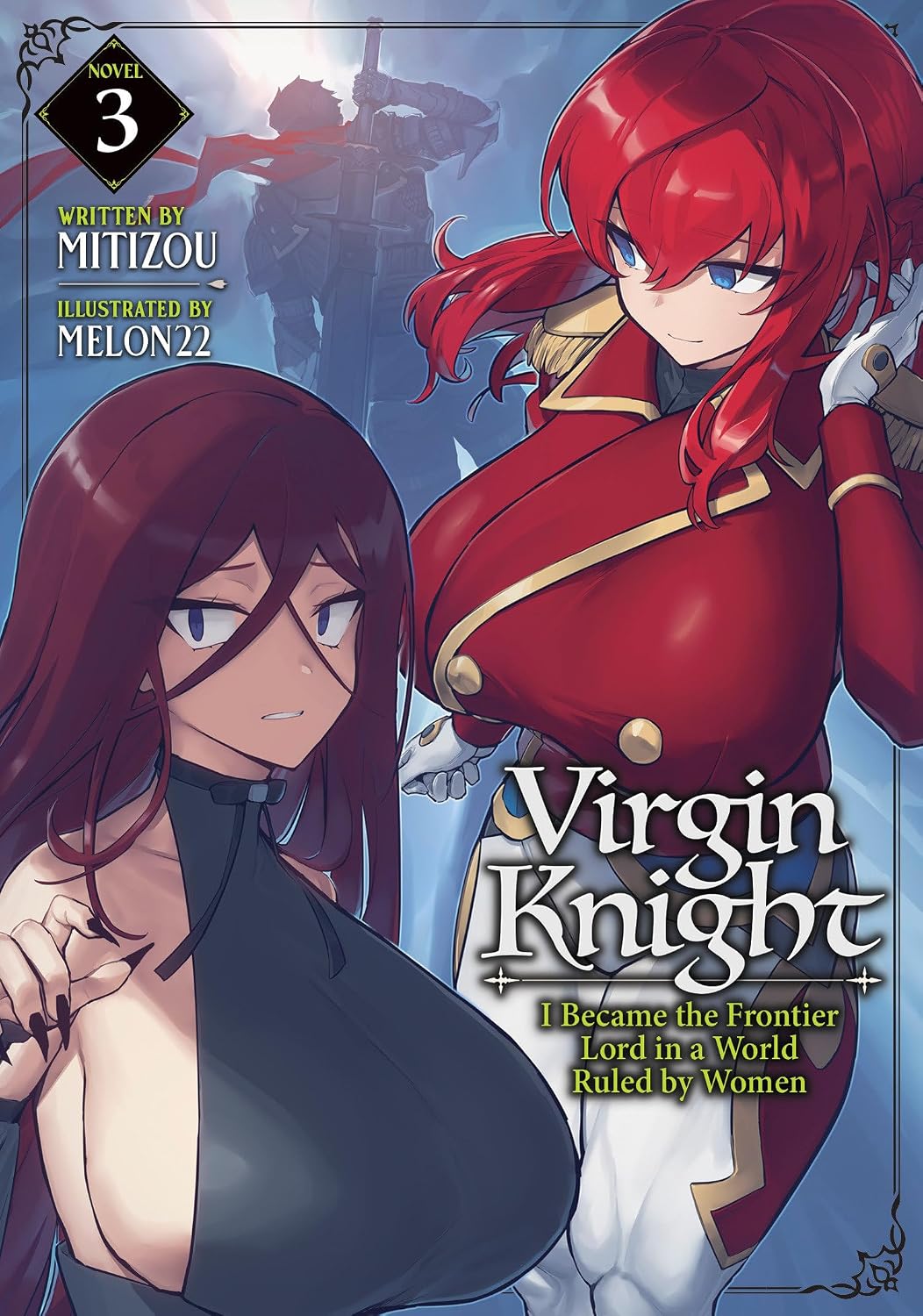 Virgin Knight: I Became the Frontier Lord in a World Ruled by Women Vol. 3, light novel cover